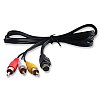 S-Video to Component RGB Adapter 8" inch