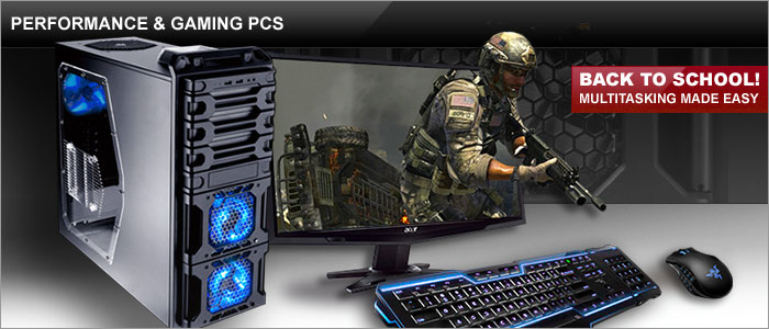 Performance, Gaming PC's