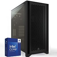 Custom Intel Core i9 14900K 24 Core to 6.0GHz, 1000GB PCIe m.2 NVMe SSD, 32GB DDR5 RAM, Windows 11 - On board Video