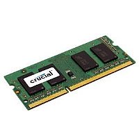 Crucial 4GB, 204-pin SODIMM, DDR3 PC3-12800 Memory Module