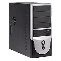Foxconn FX-626   Silver & Black ATX Mid Tower with 350w Power Supply