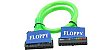 LOGISYS GREEN UV REACTIVE FLOPPY CABLE