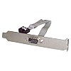 DB9 MALE TO IDC-10 CABLE AND BRACKET