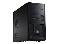 Cooler Master Elite 343 System Cabinet - Mini-tower - Black - Steel, Plastic