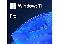 Microsoft FQC-10529 Windows 11 Professional 64Bit 1PK EN DSP OEI DVD (for system orders Windows 10 Pro install available upon request)