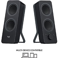 Logitech Z207 Bluetooth Speaker System - 5 W RMS - Black