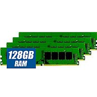 DDR4 128GB Kit 3200Mhz 4x32GB