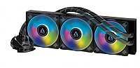 360MM ARCTIC Liquid Freezer II 360 A-RGB - Multi-Compatible All-in-one CPU AIO Water Cooler with A-RGB, Compatible with Intel & AMD, efficient PWM-Controlled Pump