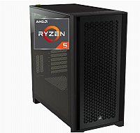 Custom PC for Minecraft ® AMD Ryzen 5 5600X PC 6 Core 4.6GHz Max Boost 500GB NVMe SSD 1TB HDD, 16GB RAM, RTX 3060Ti w/8GB 