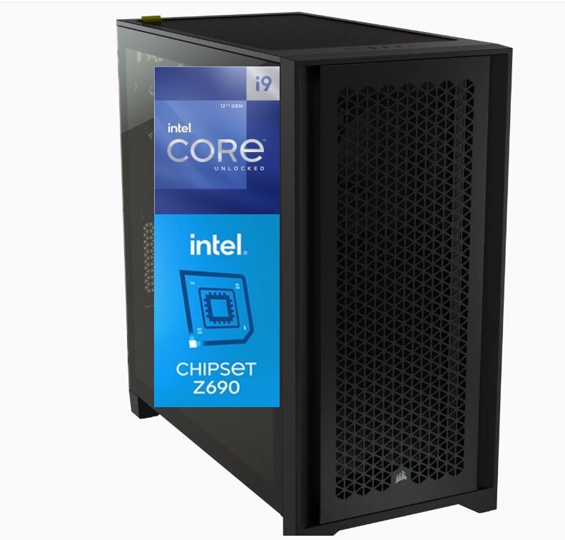 Intel Core i9 12900K 16 PC Up to 5.2GHz, 1000GB SSD