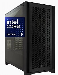 Custom Intel Core Ultra 9 285K 24 Core to 5.7GHz, 1000GB PCIe m.2 NVMe SSD, 32GB DDR5 RAM, Windows 11 - On board Video