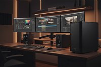 VidCore Pro 8K Video Editing PC - AMD Ryzen 9 9950X PC 16 Core 32 Threads 5.7 GHz Max Boost RTX Pro 2000 w/16GB, 1TB SSD, 64GB DDR5 RAM, Win 11 Pro