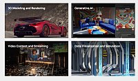8K Video Editing & 3D Rendering Workstation  RTX 5000 ADA & Ryzen 9 9950X  CPU Solutions