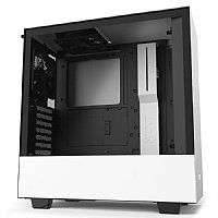 NZXT CS CA-H510B-W1 H510 Mid-Tower TG USB 3.5 2.5 mITX mATX ATX Matte White