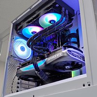 RTX 4080 Gaming PC Ryzen 9 7950X 5.7Ghz Max Boost 16 Core, 32GB DDR5 RAM, 2000GB PCIe 4.0 NVMe SSD, Win 11 Pro, Liquid Cooler