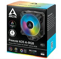 Arctic Freezer A35 ARGB Tower CPU Cooler for AMD with A-RGB AMD AM4 AM5