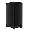 Show product details for 2000D AIRFLOW Mini-ITX PC Case - Black - Mini-ITX Form-Factor - Steel Mesh Panels - Three-Slot GPU Support