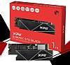 XPG 1TB GAMMIX S70 Blade - Works with Playstation 5, PCIe Gen4 M.2 2280 Internal Gaming SSD (AGAMMIXS70B-1T-CS)  Read/write 3400/3000/s NVMe4 Read/write 7400/6400/s