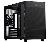 Asus Prime AP201 Computer Case Black with Tempered Glass Side Panel