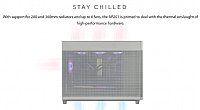 ASUS Prime AP201 MicroATX PC Case - 33L, Tool-Free, 360mm Radiator Support