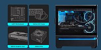 GamerCore Pro RTX 5070 Gaming PC Intel Core Ultra 7 -265KF 32GB DDR5  2TB SSD AP202 Case