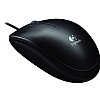 Show product details for Logitech B100 Corded Mouse Wired USB Mouse for Computers and laptops, for Right or Left Hand Use, Black