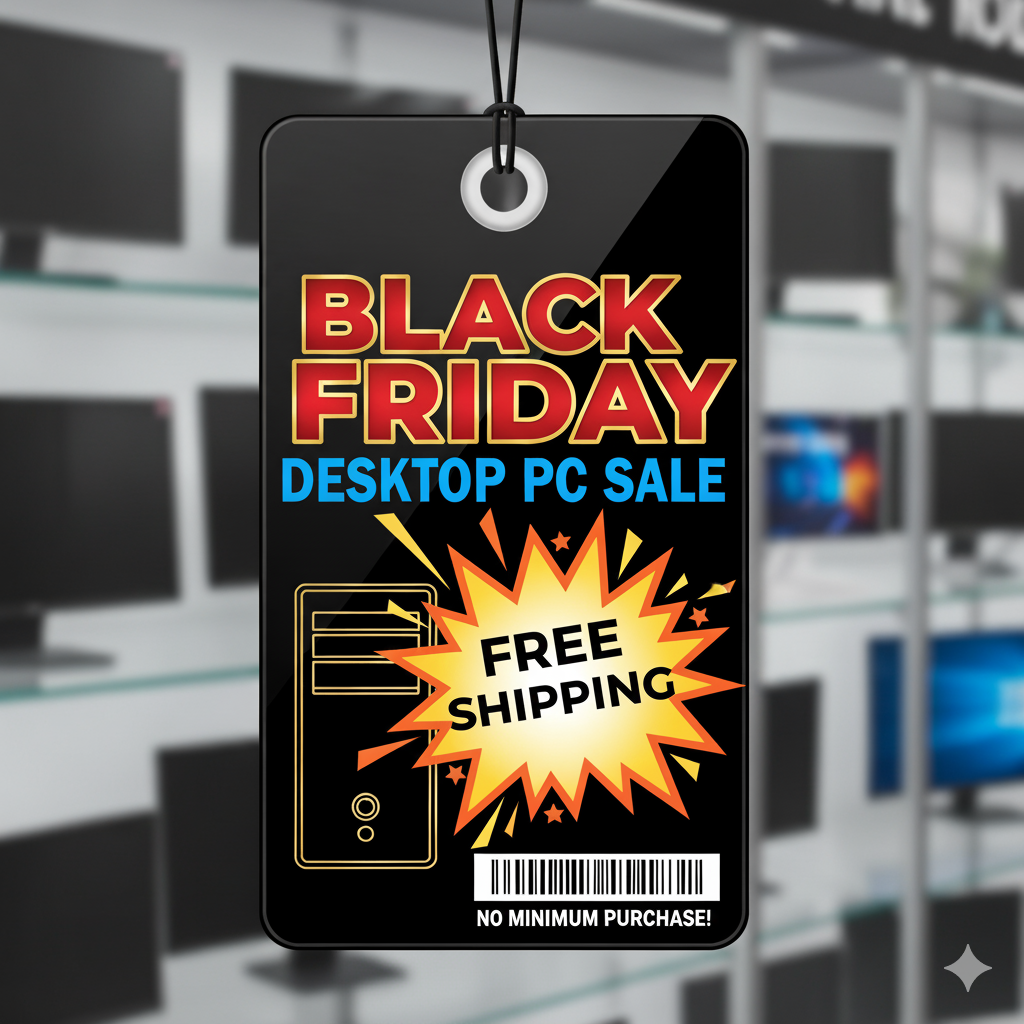 🎄 SAVE BIG! EARLY BLACK FRIDAY DESKTOP PC DEALS WITH FREE SHIPPING. 🚚