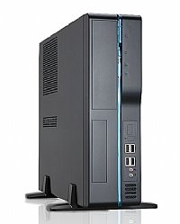 Small Form Factor SFF Custom Intel Core i5 12400 6 Core PC Up to 4.4GHz, 500GB m.2 NVMe SSD, 16GB DDR5 RAM, Windows 11