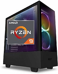 RTX 3060Ti Gaming PC Ryzen 9 5900X 4.7Ghz Max Boost 12 Core, 32GB RAM, 500GB NVMe SSD, 1TB HDD, Win 11 Liquid Cooled 