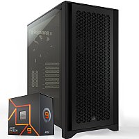 Show product details for Custom AMD Ryzen 9 7950X Barebones PC 16 Core 32 Threads 5.7 GHz Max Boost, 1000GB NVMe SSD, 32GB DDR5 RAM - On board Video