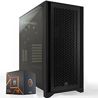 RTX 4070Ti Gaming PC Ryzen 9 7950X 5.7Ghz Max Boost 16 Core, 32GB DDR5 RAM, 1000GB PCIe 4.0 NVMe SSD, Win 11, 280MM Liquid Cooler