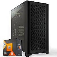 Show product details for Custom AMD Ryzen 9 7950X3D PC 16 Core 32 Threads 5.7 GHz Max Boost , 2000GB NVMe SSD, 64GB DDR5 RAM, Win 11 Pro - On board Video