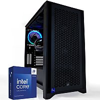 Custom  PC Intel Core i9 14900KS 24 Core to 6.0GHz, 1000GB PCIe 4.0 m.2 NVMe SSD,16GB DDR5 RAM, Windows 11