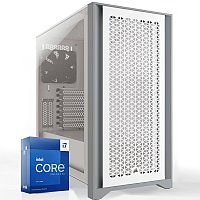 Show product details for Custom Barebones PC Intel Core i7 13700K 16 Core to 5.4GHz, 500GB PCIe 4.0 m.2 NVMe SSD, 16GB DDR 5 RAM, Windows 11 