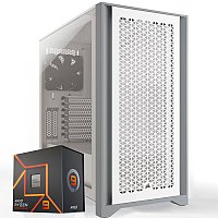 Custom AMD Ryzen 9 9950X Barebones PC 16 Core 32 Threads 5.7 GHz Max Boost, 1000GB NVMe SSD, 32GB DDR5 RAM - On board Video