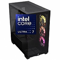 Custom Barebones Gaming PC Intel Core Ultra 7 265KF 20 Core to 5.5GHz, 1TB m.2 NVMe SSD, 32GB DDR5 RAM, Windows 11