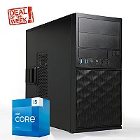 Show product details for Business Workstation 13th Gen Core i5 4.6GHz Turbo 10 Core 16 Thread PC. Win 11 Pro, 16GB RAM, 500GB SSD