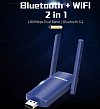 Comfast CF-927BF 1300Mbps RTL8822BU Wifi BT4.2 2 in 1Wifi Adapter Dongle for PC/Desktop/Laptop