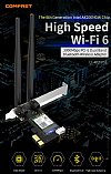 Show product details for Comfast 2974Mbps Dual band Wifi 6 Intel AX200 PCI-E 1X Network Card W/ Bluetooth 5.2