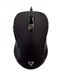 V7 Professional USB Multimedia Keyboard Combo - Optical - 1600 dpi - 6 Button - QWERTY 