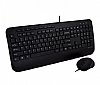 V7 Professional USB Multimedia Keyboard Combo - USB Cable English (US) - USB Cable Optical - 1600 dpi - 6 Button - QWERTY - Volume Up, Volume Down, Mute, Previous Track, Next Track, Play/Pause; 
