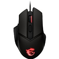 MSI Clutch GM20 Elite Gaming Mouse, 6400 DPI, Ergonomic Right Hand , RGB 