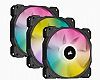 Corsair iCUE SP120 RGB ELITE Performance 120mm PWM Fan Triple Pack with Lighting Node CORE; CF120RGB3PAK-CO-9050109-WW