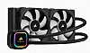 Show product details for 240MM Corsair iCUE H100i RGB PRO XT, 240mm Radiator, Dual 120mm PWM Fans, Software Control, Liquid CPU Cooler, CW-9060043-WW