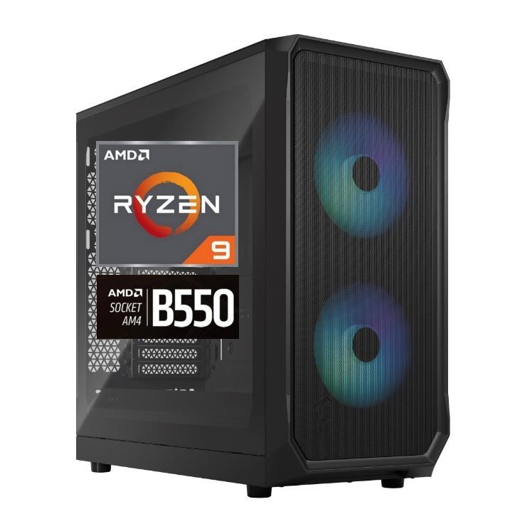 Custom AMD Ryzen 9 5900X 12 Core Gaming PC - 4.8 GHz Custom AMD Ryzen 9 5900X 12 Core Gaming PC - 4.8 GHz