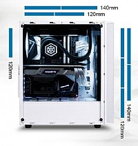 Custom 4K Video Rendering PC Intel Core i9 12900KF 16 Core to 5.2GHz, 2000GB PCIe m.2 NVMe SSD, 128GB RAM, Windows 11 Pro, RTX A4000 16GB GDDR6X,