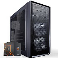 Custom  Barebones AMD Ryzen 9 9900X PC 12 Core 24 Threads 5.6 GHz Max Boost 1000GB NVMe SSD, 16GB DDR5 RAM, Win 11