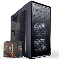 Custom AMD Ryzen 9 7900X Barebones PC 12 Core 24 Thread 5.6 GHz Max Boost , 500GB NVMe SSD, 16GB DDR5 RAM, Win 11 - On board Video