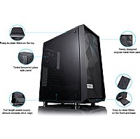 Custom AMD Ryzen 7 9800X3D Barebones PC 8 Core 16 Threads 5.2 GHz Max Boost, 1000GB NVMe SSD, 32GB DDR5 RAM