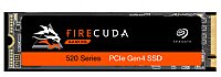 Seagate FireCuda 520 1 TB Solid State Drive - Internal - PCI Express NVMe (PCI Express NVMe 4.0 x4) Read/write 3450/3200/s NVMe4 Read/write 5000/4400/s